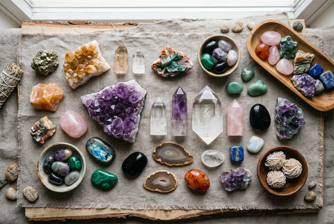 Cristales y piedras