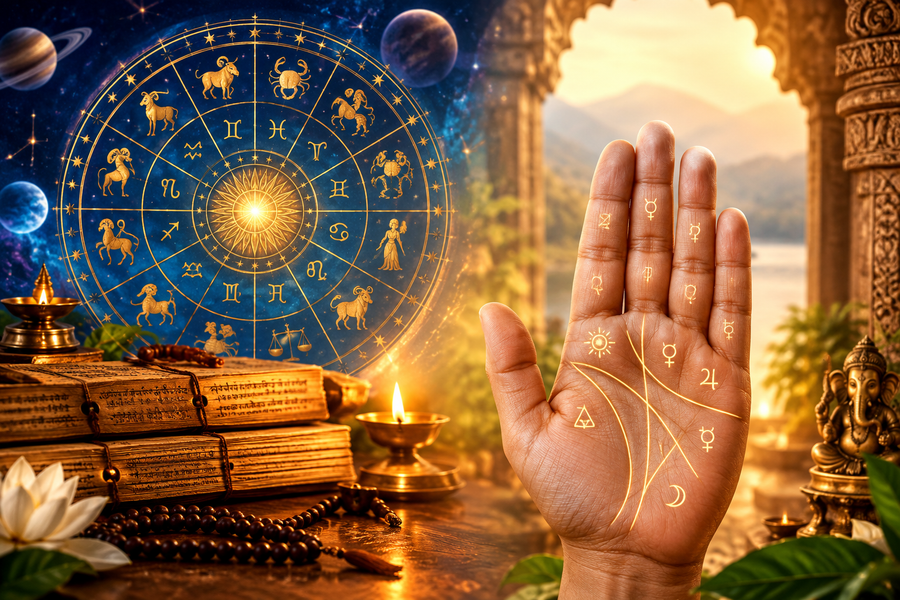 Astrologia Védica e Leitura da Mão